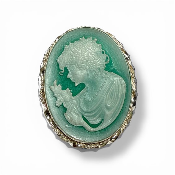 Brosche Mandile 1922 Dame Cammei  in Silber 2MSPCM146 - 2MSPCM146